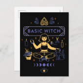 ベーシック魔女 – カミーユ ポストカード (正面/裏面)