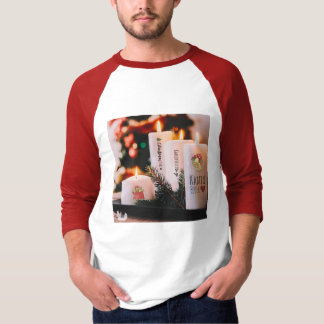 ベーシック3/4スリーブラグランTシャツ男性への Tシャツ