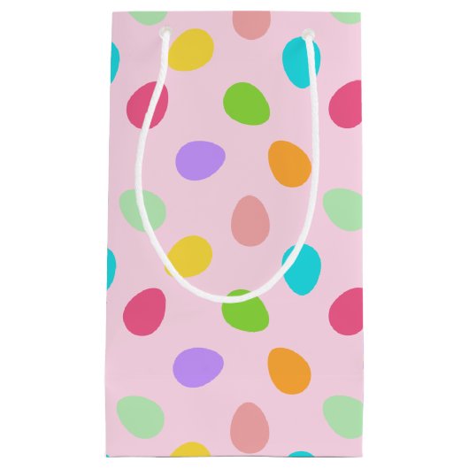 ベーシック・エッグピンク スモールペーパーバッグ (正面)