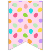 ベーシック・エッグピンク バンティングフラッグ (第1の旗)