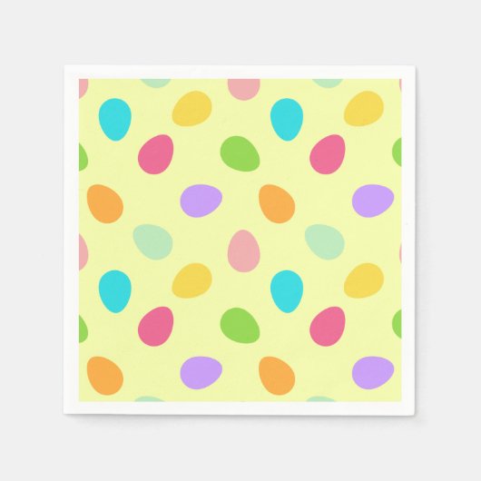 ベーシック・エッグ スタンダードカクテルナプキン (正面)