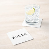 ベーシック スクエアペーパーコースター (インサイチュ)