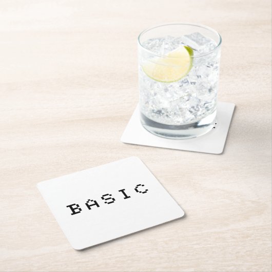 ベーシック スクエアペーパーコースター (インサイチュ)