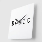 ベーシック スクエア壁時計 (傾斜)