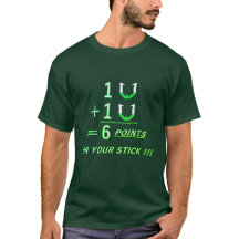 ベーシック ダーク ホースシュー ピッチング Tシャツ