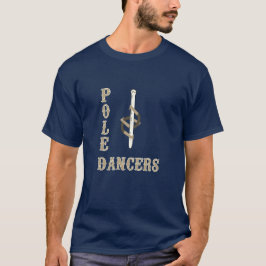 ベーシック ダーク ポールダンサー Tシャツ