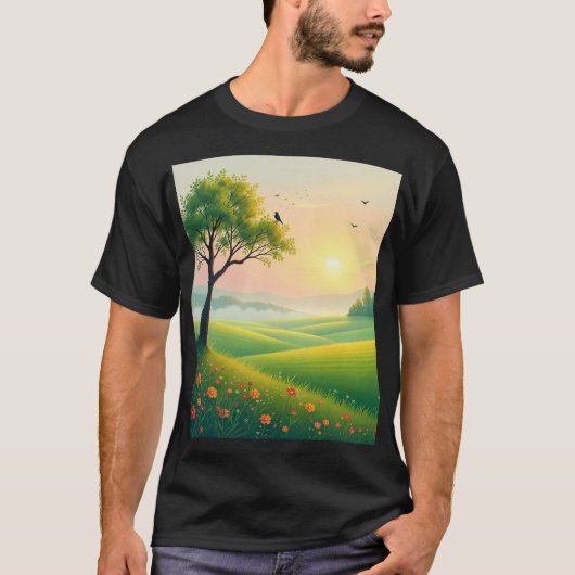 ベーシック ダークTシャツ Tシャツ (正面)