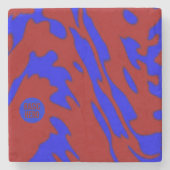 ベーシック・ヒーロー1a大理石コースター ストーンコースター (正面)