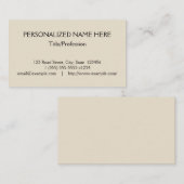 ベーシック、プロフェッショナル名刺 名刺 (正面/裏面)