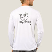 ベーシック ホワイト B3lly Tシャツ (背面)