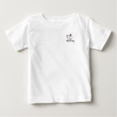 ベーシック ホワイト B3lly Tシャツ (正面)