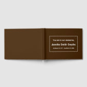 ベーシック&メモリエレガントーゲストブック ゲストブック (全面)