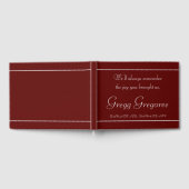 ベーシック&メモリミニマルーゲストブック ゲストブック (全面)