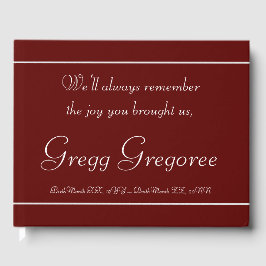 ベーシック&メモリミニマルーゲストブック ゲストブック