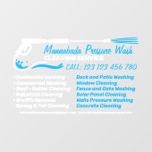 ベーシック モダン 高圧洗浄 パワー洗浄 ウィンドウサイン (シート)