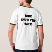ベーシック リンガー Tシャツ (裏面)