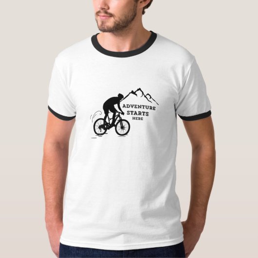 ベーシック リンガー Tシャツ (正面)