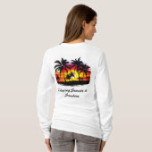 ベーシック ロングスリーブTシャツ Tシャツ (裏面フル)