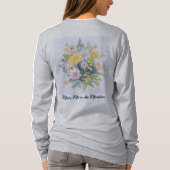ベーシック ロングスリーブTシャツ Tシャツ (裏面)