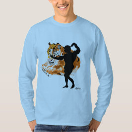 ベーシック　ロンT：インナータイガー Tシャツ