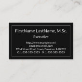 ベーシック・名刺 名刺 (正面)