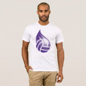 ベーシックBella Canvas Tシャツ（代替ロゴ） Tシャツ (正面フル)