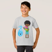 ベーシックHanesタグレスコンフォートSoft® Tシャツ (正面フル)