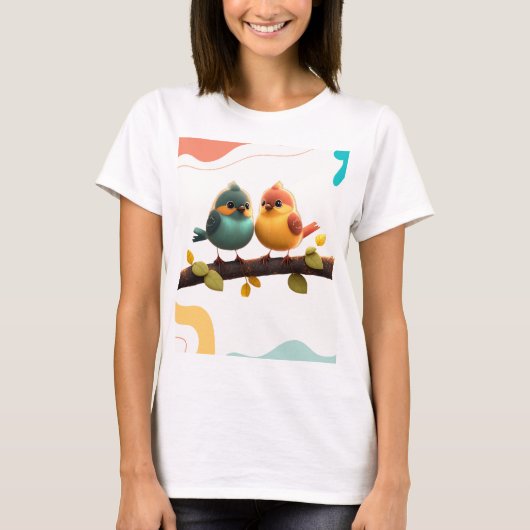 ベーシックTシャツ100%純綿 Tシャツ (正面)