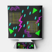 ベーシックVaporwave （黒） 缶クーラー (裏面)