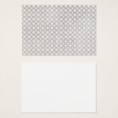 ベージイスラム幾何学パターン (正面&裏面)