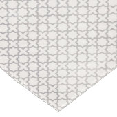 ベージイスラム幾何学パターン ショートテーブルランナー (コーナー)