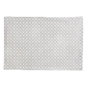 ベージイスラム幾何学パターン 枕カバー (裏面)