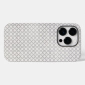 ベージイスラム幾何学パターン Case-Mate iPhoneケース (裏面 (横))