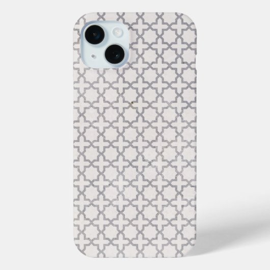 ベージイスラム幾何学パターン Case-Mate iPhoneケース (裏面)