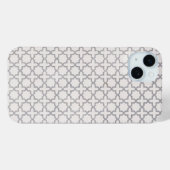 ベージイスラム幾何学パターン Case-Mate iPhoneケース (裏面 (横))