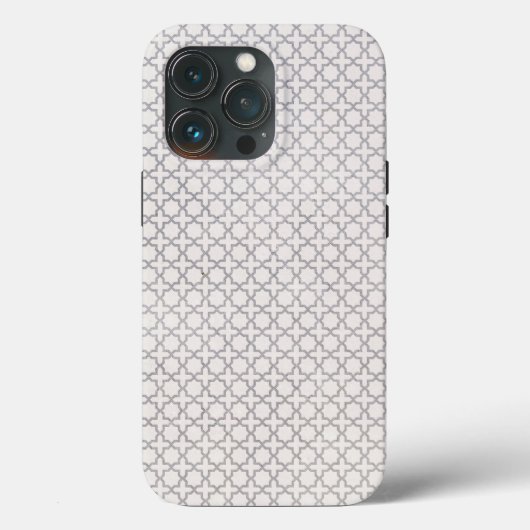 ベージイスラム幾何学パターン Case-Mate iPhoneケース (裏面)