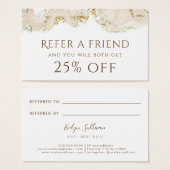 ベージインク紹介カード (正面&裏面)