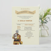 ベージェ消防士の退職パーティー 招待状 (スタンド正面)