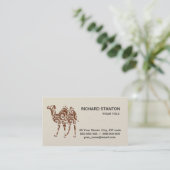 ベージカメル 名刺 (スタンド正面)