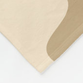 ベージカモフラージパターン フリースブランケット (角)