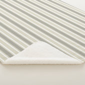 ベージキャンディストライプー シェルパブランケット (3/4)