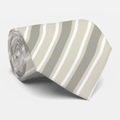 ベージキャンディストライプー ネクタイ (ロール)