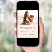 ベージクリーカスタムムブライダルシャワーへようこそ ポスター