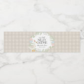 ベージグース間抜けフローラギンガム ペットボトルラベル (シングルラベル)