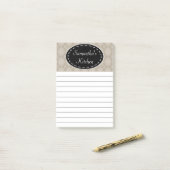 ベージッパーソナライズされたキッチンポストItノート ポストイット (デスク上)