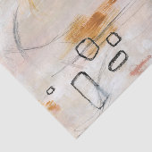 ベージニュートラル抽象芸術アートティッシュペーパー 薄葉紙 (詳細)