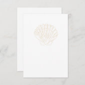 ベージホタテ サンキューカード (正面/裏面)