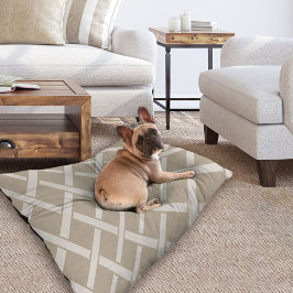 ベージュとアイボリー格子 |農家モダン家