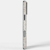 ベージュとタウペの曼荼羅パターン・デザイン Case-Mate iPhoneケース (裏面 / 右)