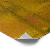 ベージュとブラウンミニマル自然歓迎マーチ ポスター (角)